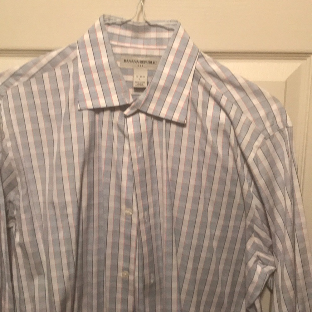 Men’s Banana Republic Dress Shirt Size Large